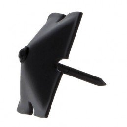 Ćwiek gwóźdź ozdobny piramida 30x30mm czarny mod.3