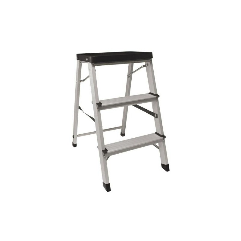 Drabinka rozkładana 3 stopnie udźwig 120kg mod.482