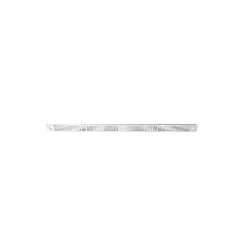 Kratka do nawiewnika 411x22x2,5mm plastikowa biała płaska