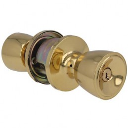 Gałka 600G bez zamka mosiężna lakierowan