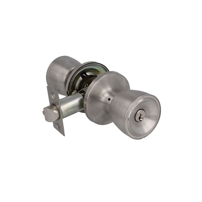 Gałka z zamkiem hotelowa mod.603 chrom mat