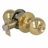 Gałka 613-z zamkiem mosiężna polero