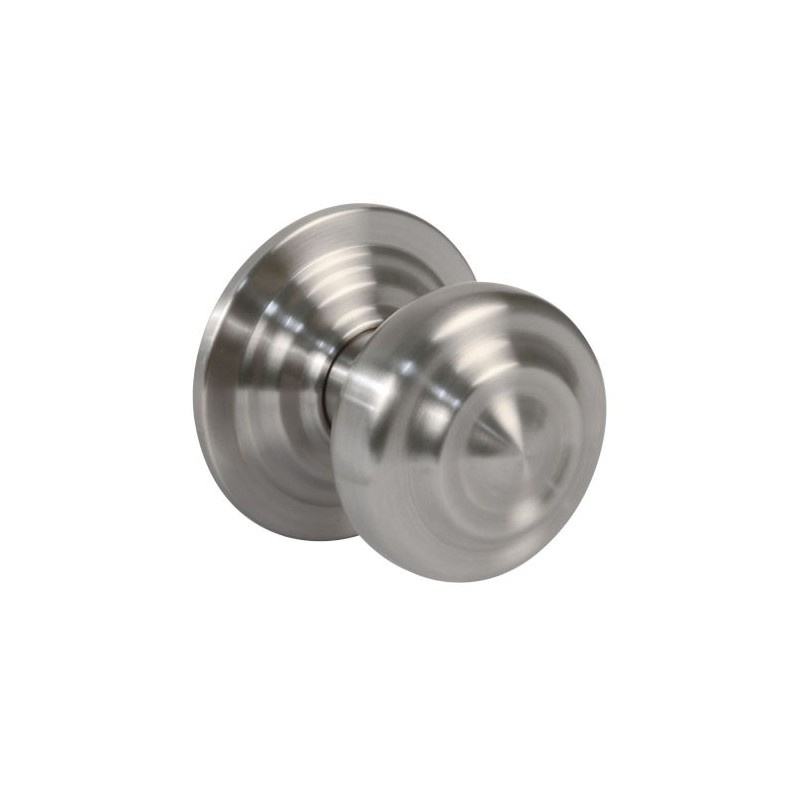 Gałka drzwiowa stała mod. 50 - 70 pusta mosiądz chrom mat