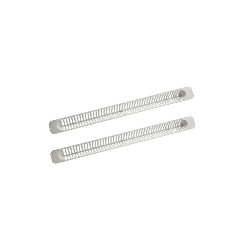 Komplet Kratek do nawiewnika 192mm białe 2700EA mod.GS13 2 sztuki
