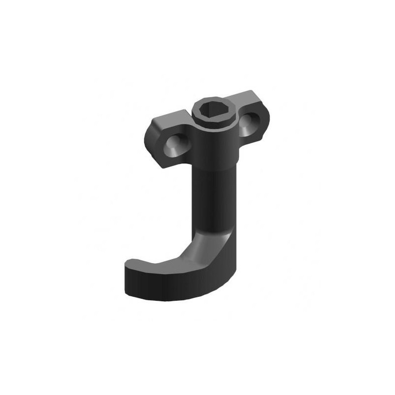 Hak 2960 zamykaj.długi czarny lewy AMIG