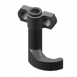 Hak 2961 zamykaj.długi czarny prawy AMIG