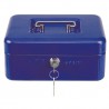 Kasetka na pieniądze niebieska 200x160x90mm
