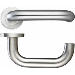 Klamka 22mm na okrągłej rozecie 52mm 201