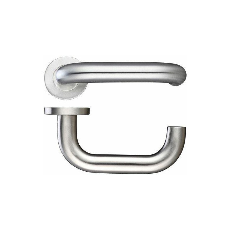 Klamka 22mm na okrągłej rozecie 52mm 201