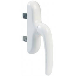 Klamka 2800V aluminiowa biała