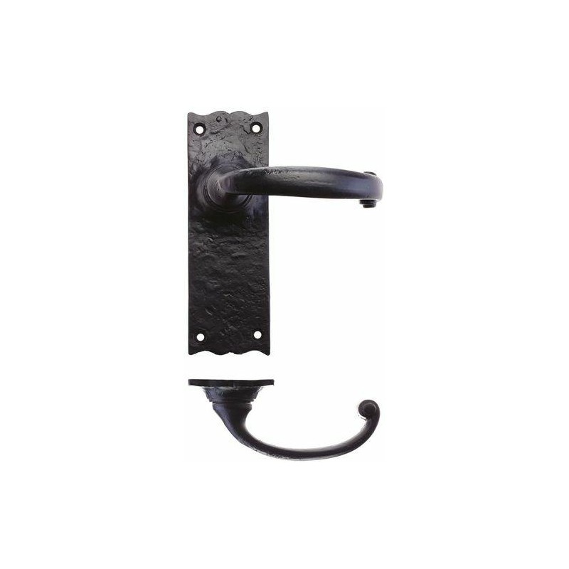 Klamka 50x150 czarna bez otworu