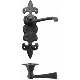 Klamka 50x200 czarna bez otworu