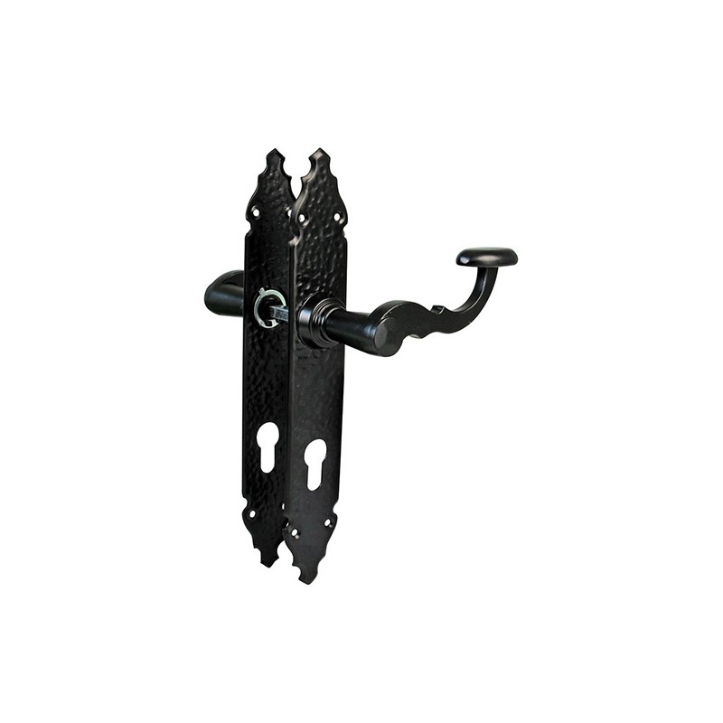 Klamka czarna wkładka 47mm 280x45mm AMIG mod.100P B47