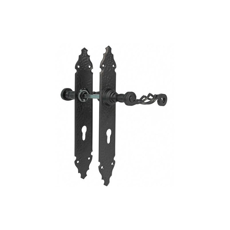 Klamka AMIG 102PB72-280x45 czarna