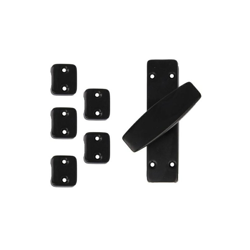 Klamka z zamknięc. zasuwnicy 19 sta czar