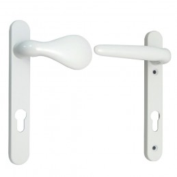 Klamko gałka Overture - kr.szyld biała DH-Z or DH-A 210 L1/L1 klamka-gałka