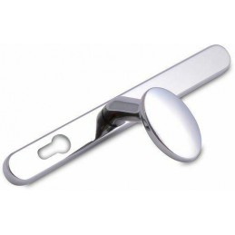 Klamko-gałka Balmoral na wkładkę 92mm chromowana FRENCH L/L