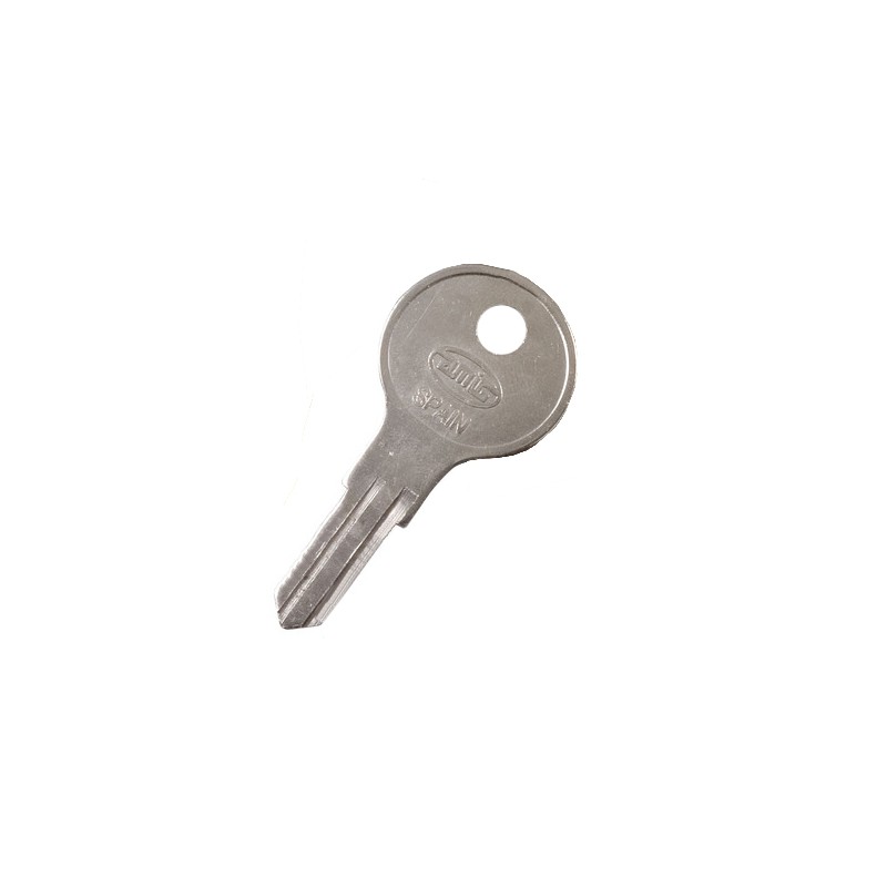 Klucz surowy 371 mosiężny niklowany