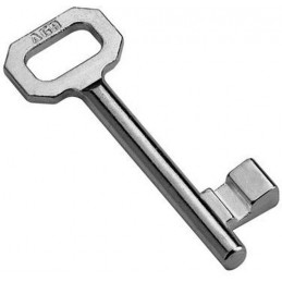 Klucz dodatkowy niklowany nr 7 do zamka hakowego mod. 701 AGB 00219505