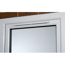 Komplet Nawiewnik XS13 + czerpnia XC13 na klips 411mm 4400EA biały