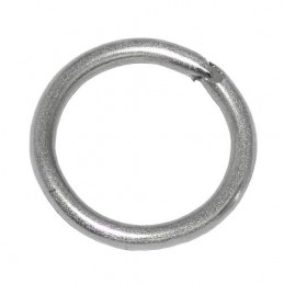 Kółko kółeczko 18mm stalowe niklowane