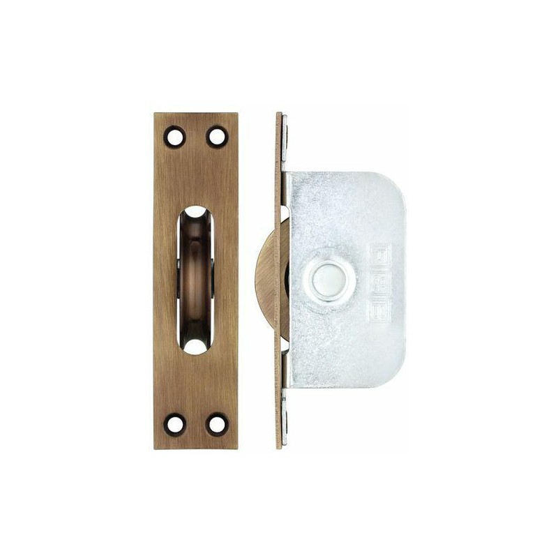 Kółko do sasha 2 1/4" prostokątne czoło złoto antyczn SQ_F