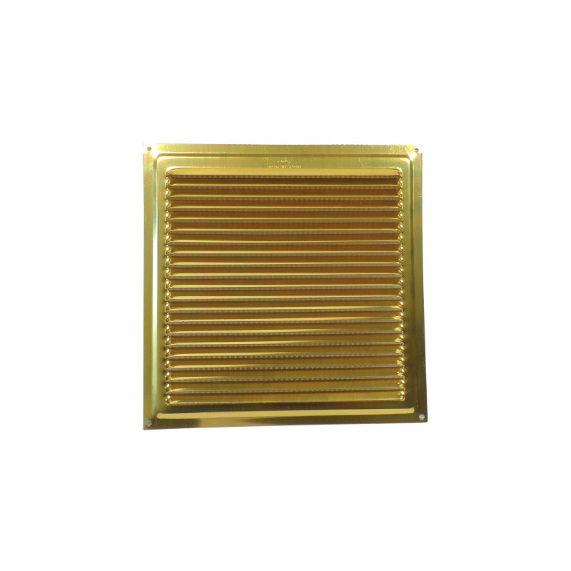 Kratka wentylacyjna 250x250mm z siatką mosiądzowana mod.1