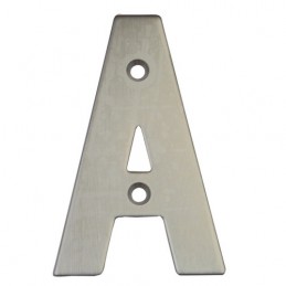 Litera "A"-10cm INOX
