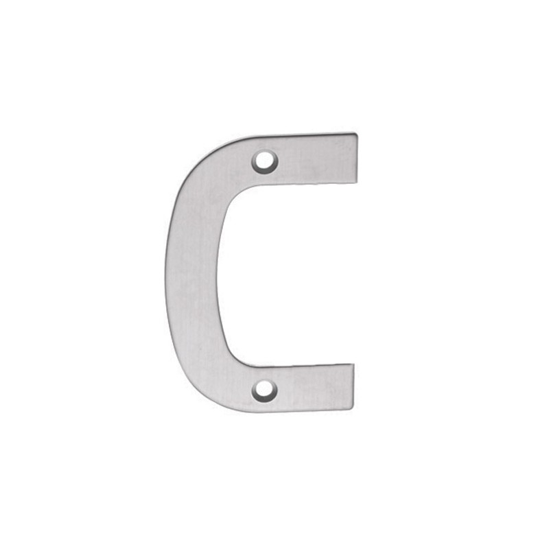 Litera "C"-10cm INOX