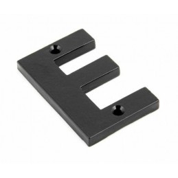Litera "E" 78x8mm czarna