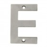 Litera "E"-10cm INOX