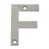 Litera "F"-10cm INOX