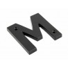 Litera "M" 78x8mm czarna