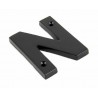 Litera "N" 78x8mm czarna