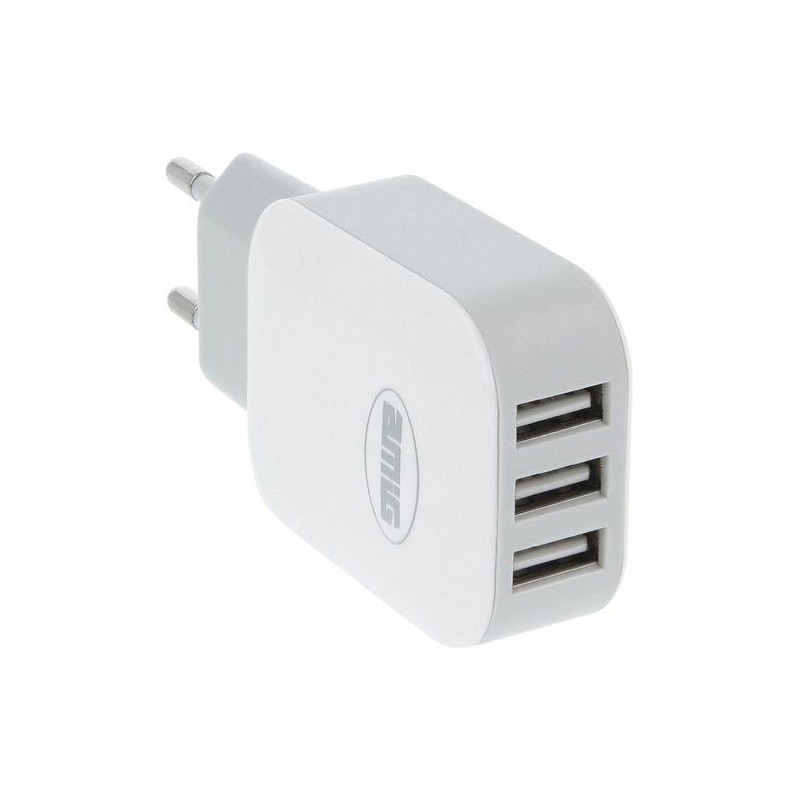 Ładowarka z 3 portami USB 5V 3.1A mod. 3214