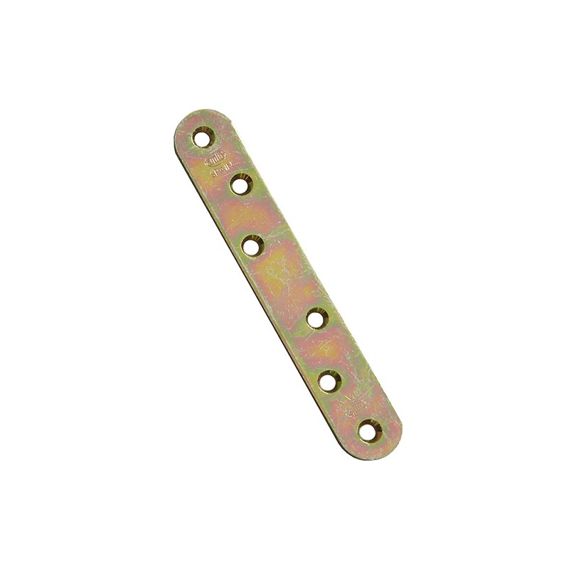 Łącznik budowlany 120x19mm żółty ocynk mod.2