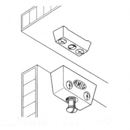 Łącznik meblowy 1-brązowy