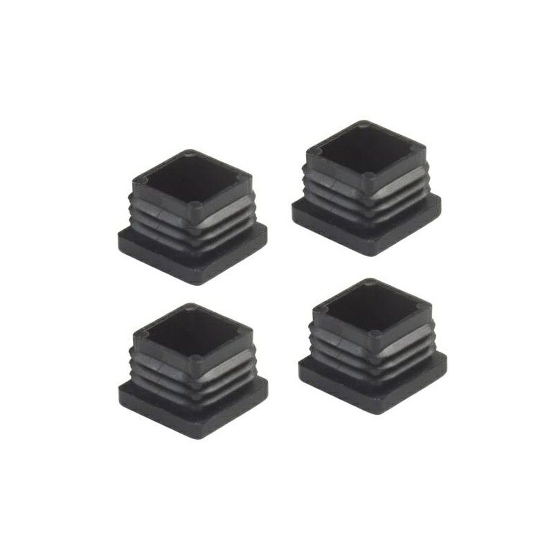 Nakładki meblowe zaślepki do nóg 22x22mm wpuszczane 4szt. mod. 651 DIS