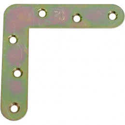 Narożnik budowlany 80x80x17mm mod.2 żółty ocynk