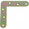 Narożnik montażowy 80x80x17mm żółty ocynk mod. 2 EAN