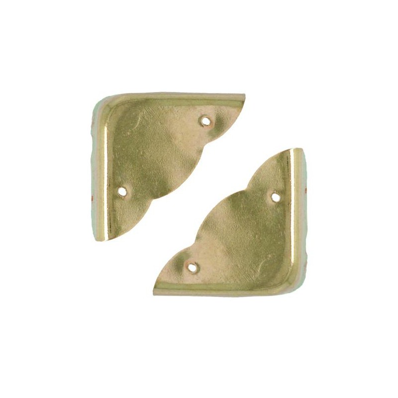 Narożnik do szkatułki 16-35 mosiężny 2x