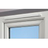 Nawiewnik aluminiowy 419mm biały 6000EA przykręcany mod. SF Xtra 16