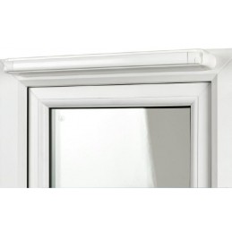 Nawiewnik akustyczny 464x87mm biały 2500EA przykręcany mod.SFX SA