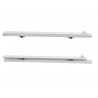 Nawiewnik aluminiowy 255mm biały 2200EA przykręcany mod.TV 4000 HL