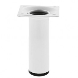 Noga 4-30x100 okrągła biała