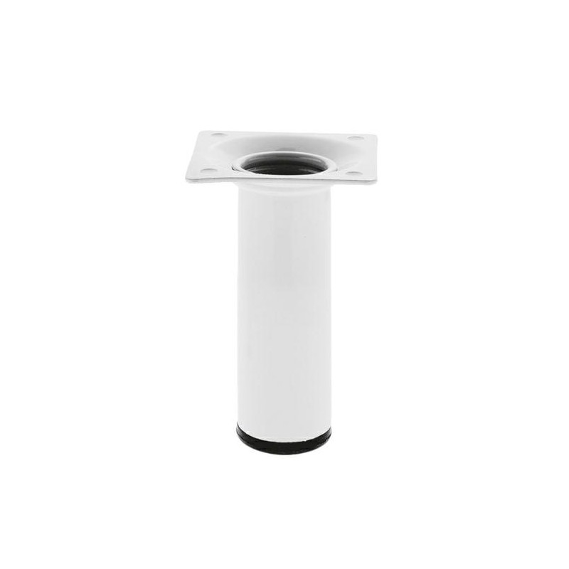 Noga 4-30x100 okrągła biała