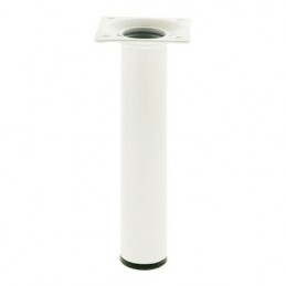 Noga 4-30x300 okrągła biała