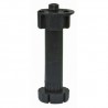 Regulowana plastikowa noga wys.135-160mm czarna mod.9