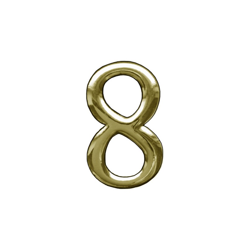 Numerek samoprzyl. 8-55mm plast. mosiądz