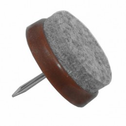 Podkładka filcowa wbijana 19mm brąz/szary mod.65